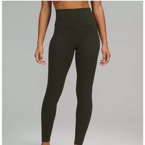 Dark olive align Lululemon leggings